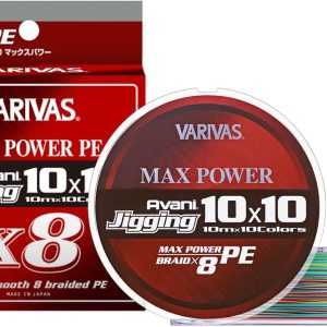 VARIVAS Avani Jigging 10x10 Max Power PE x8 חוט בד יפני